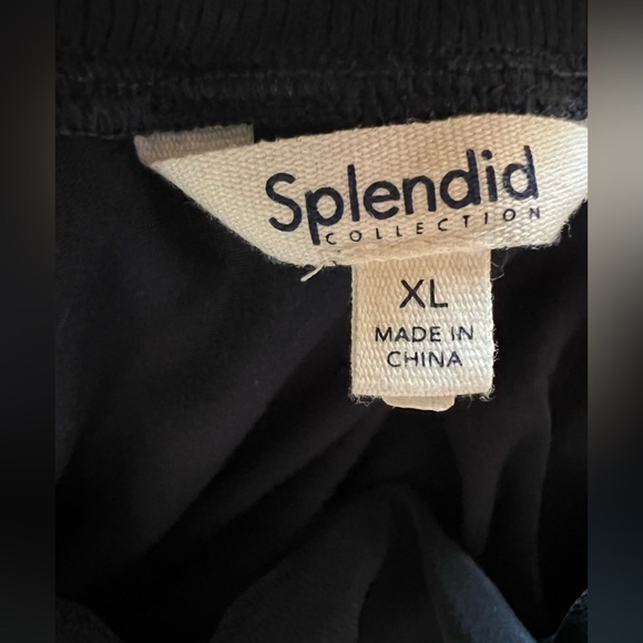 Splendid NWOT Alessandra silk blue jumpsuit sz XL sleeveless elastic waist - Picture 6 of 15